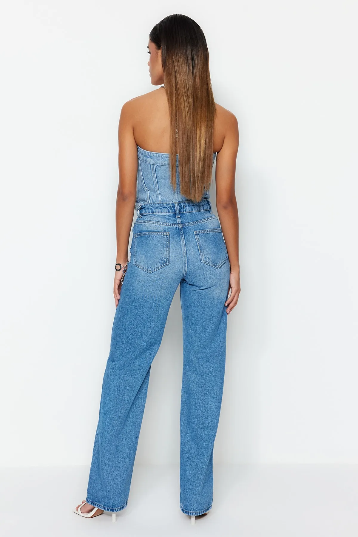 Trendyol Collection  Jeans - Blau - Wide Leg