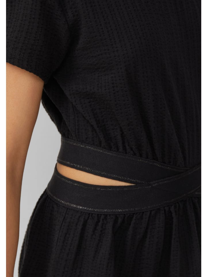 s.Oliver Kleid kurz in Schwarz günstig kaufen