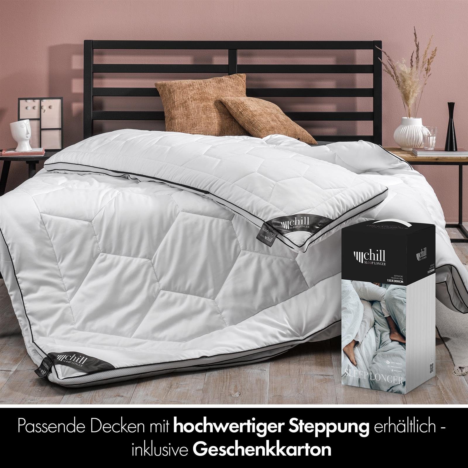 chill SLEEPLONGER Seitenschläferkissen Chill Seitenschläferkissen 40x145cm, 1-tlg., Vegan, atmungsaktiv & waschbar