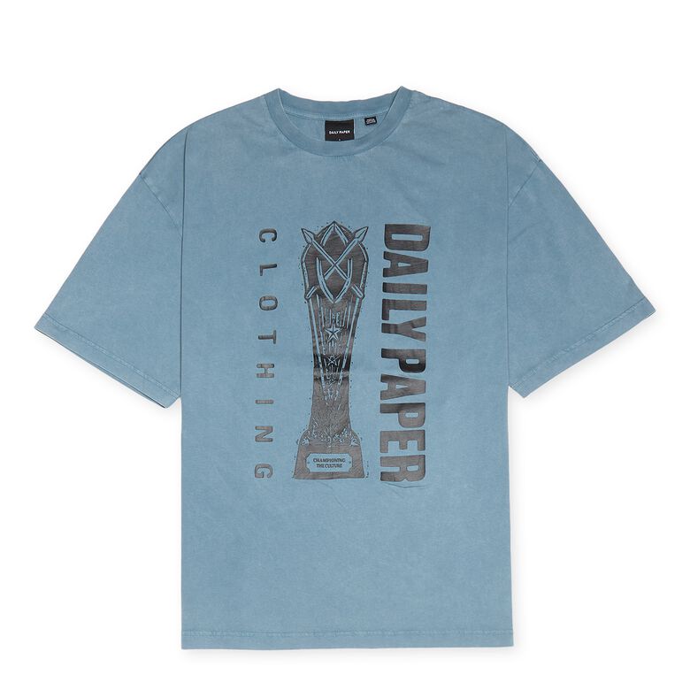 Daily Paper Naqib T-Shirt blue wash