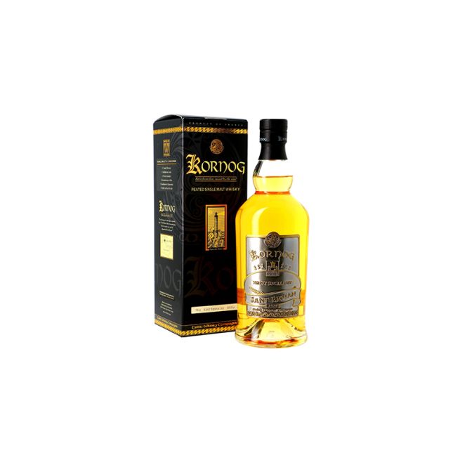 Whisky Single Malt Glann Ar Mor Kornog, Single Cask, Saint Erwan, Mise 2021 50°