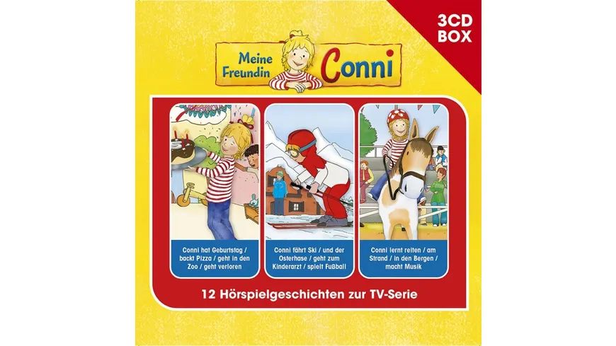 Meine Freundin Conni-3-CD Hörspielbox Vol.2