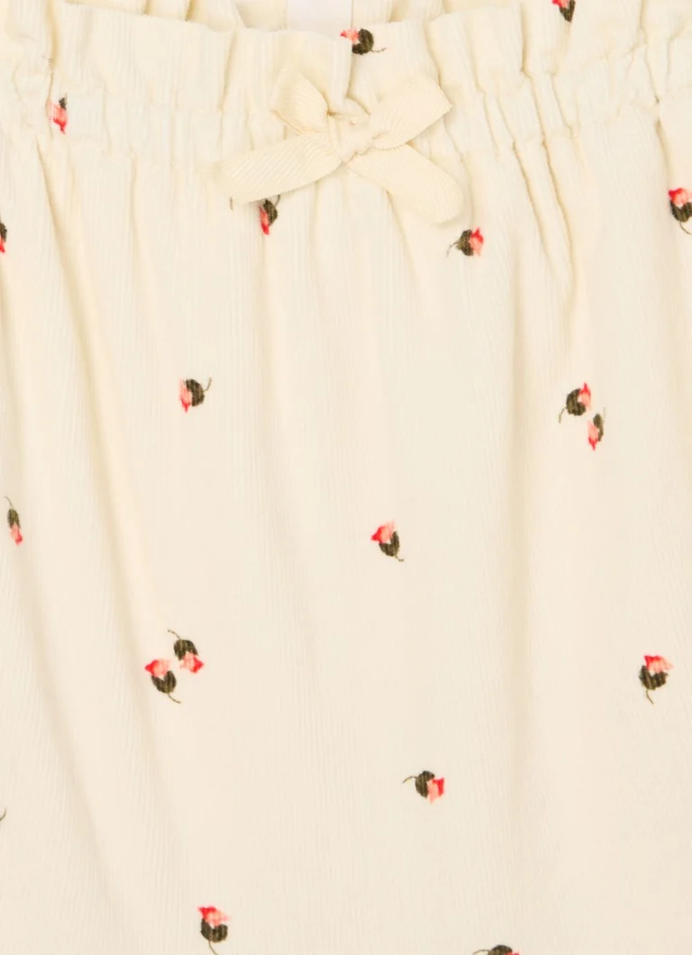 Pantaloni skinny Benetton pentru bebeluși cu imprimeu floral