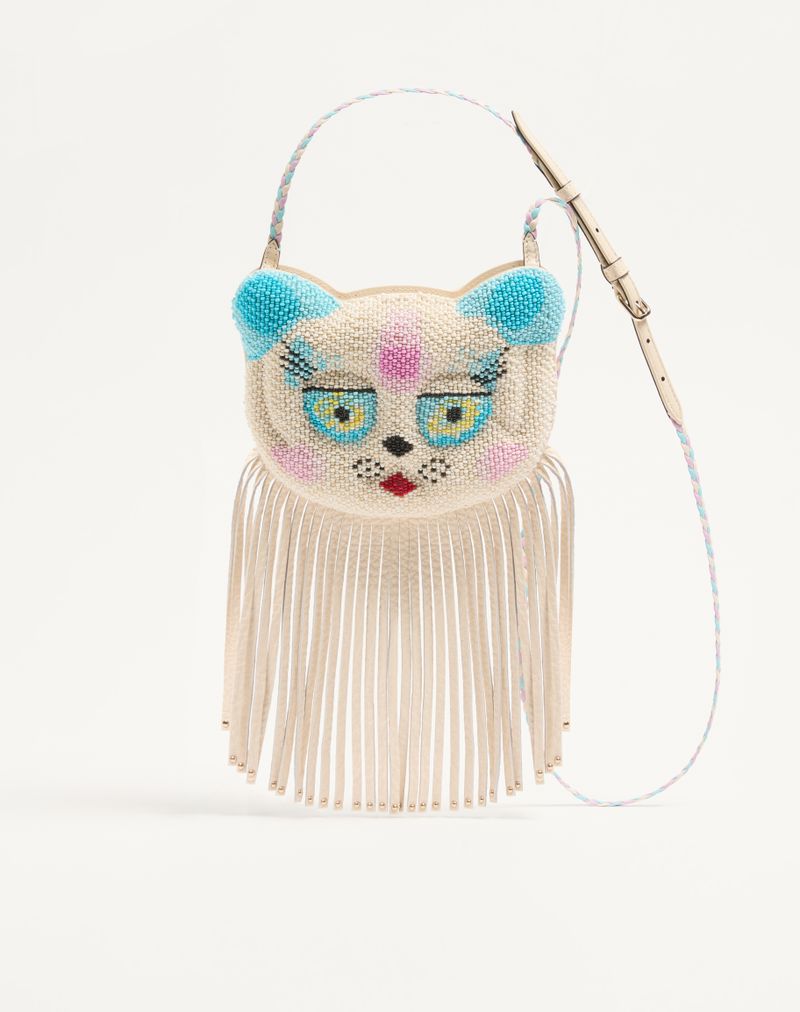 Valentino Garavani Bolsa De Ombro Le Chat De La Maison