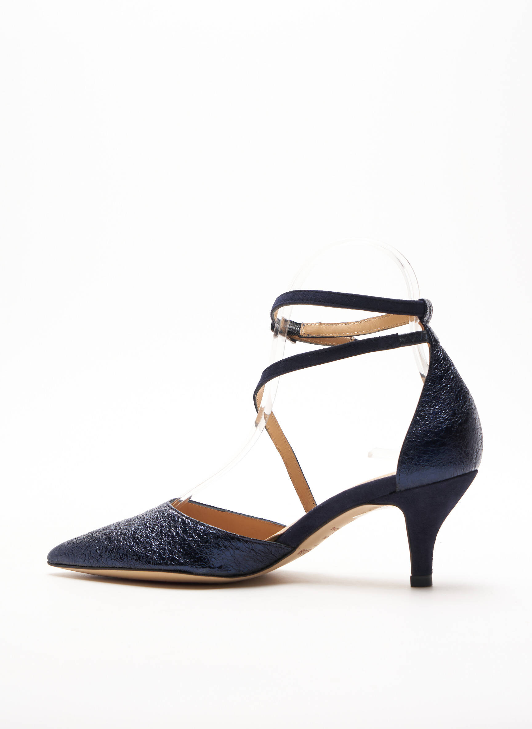 Perlato Sandales Nu Pieds Femme couleur bleu