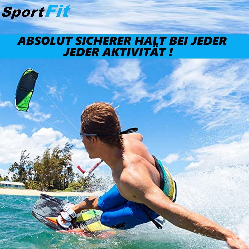 MAVURA Brillenband SportFit Brillenkette Brillenhalter Brillenschnur Brillenkordel, Brillen Sport Band Kette Schnur reißfest