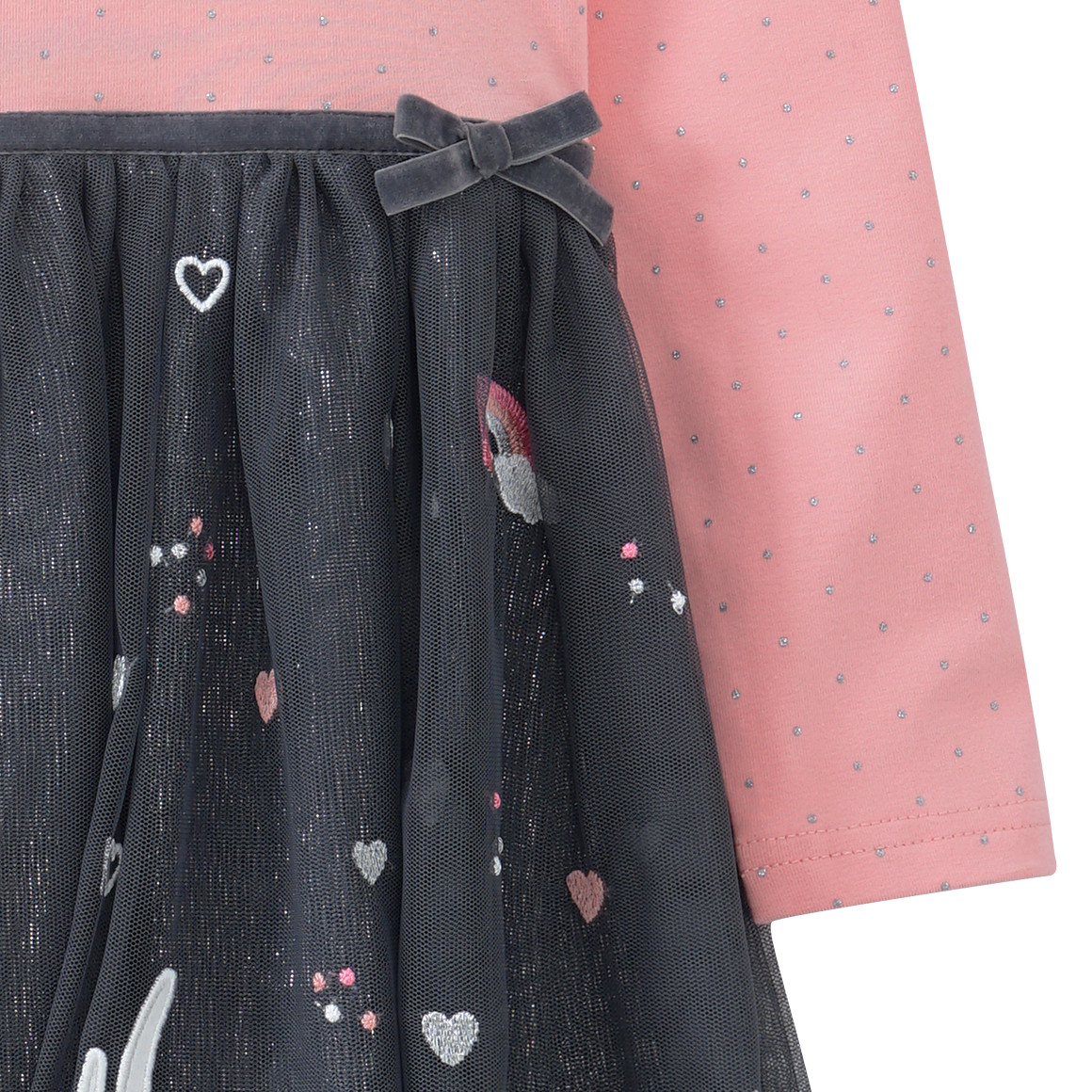 Mädchen Kleid mit Tüll