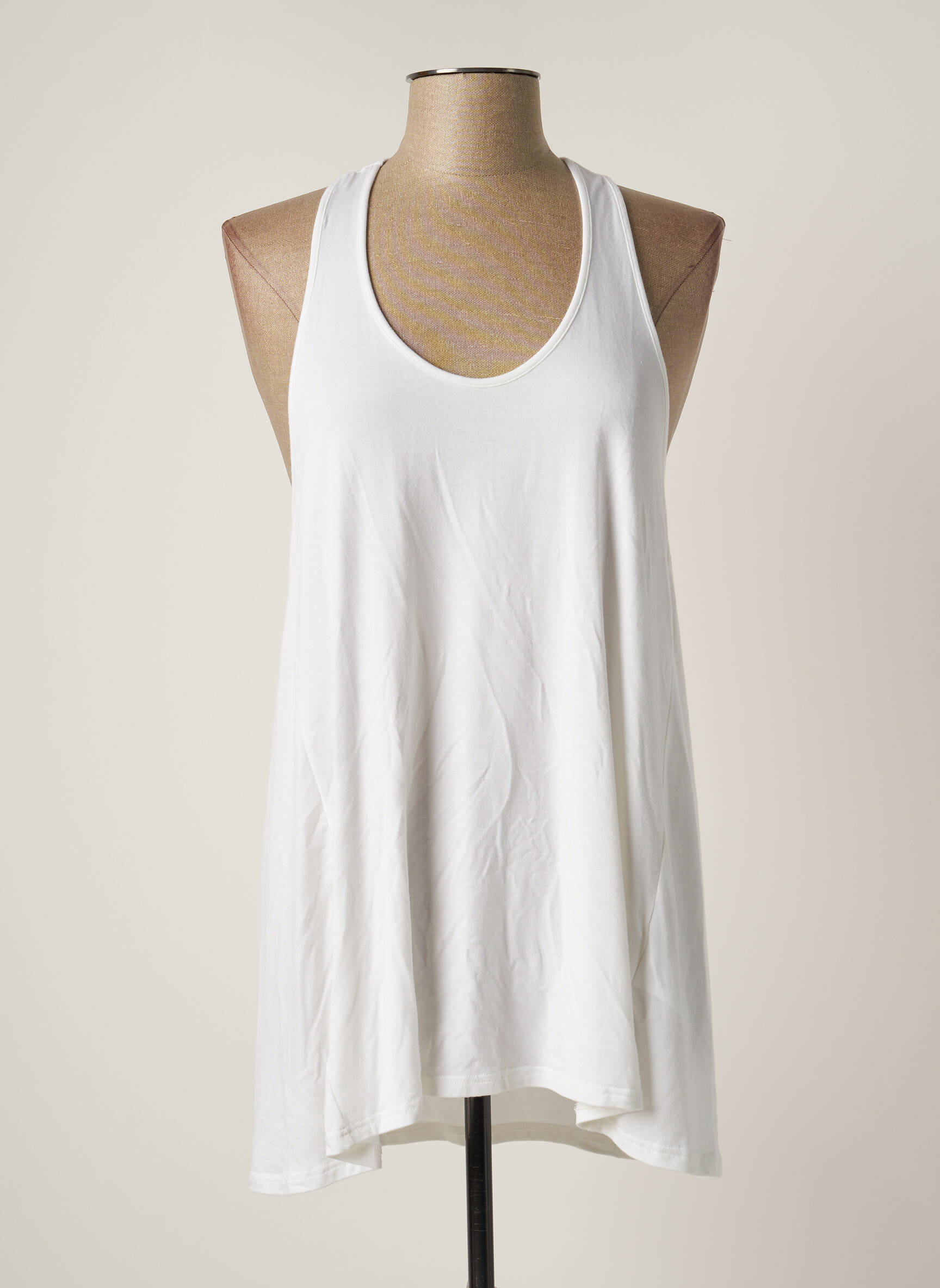 Anne Fontaine Tuniquesansmanche Femme couleur blanc