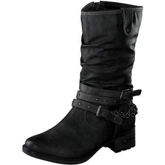 Mustang Stiefelette in grau