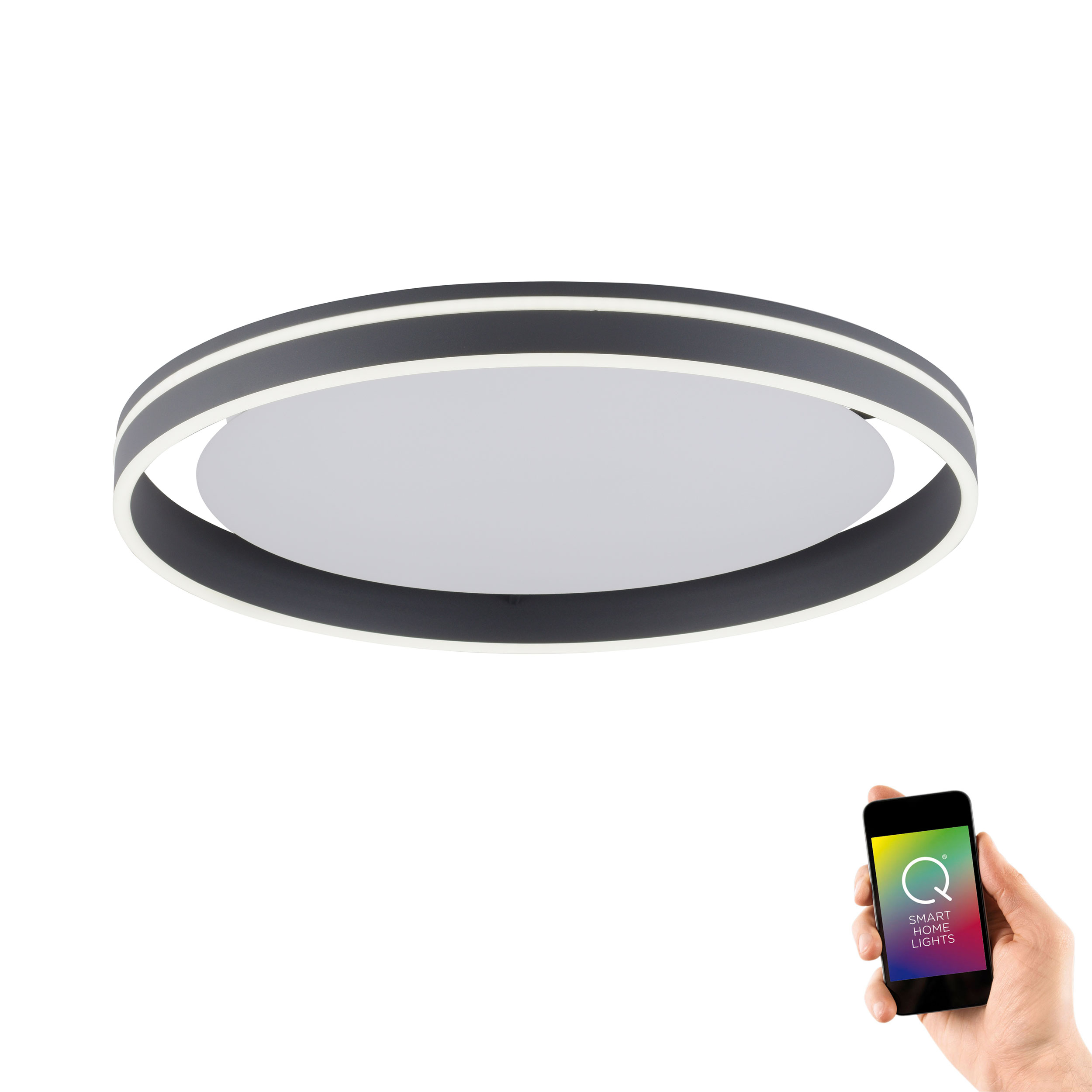 QLED-Deckenleuchte 1flg