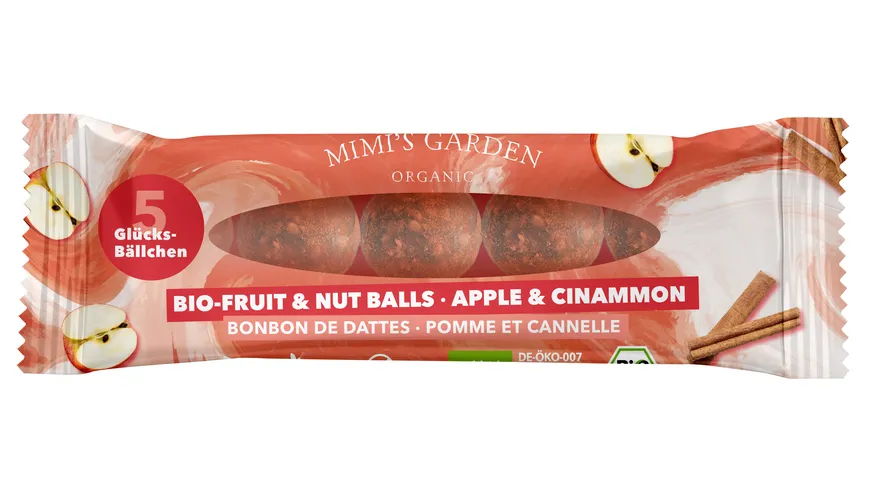Mimi's Garden Energy Balls Bio Apfel Zimt 62 g