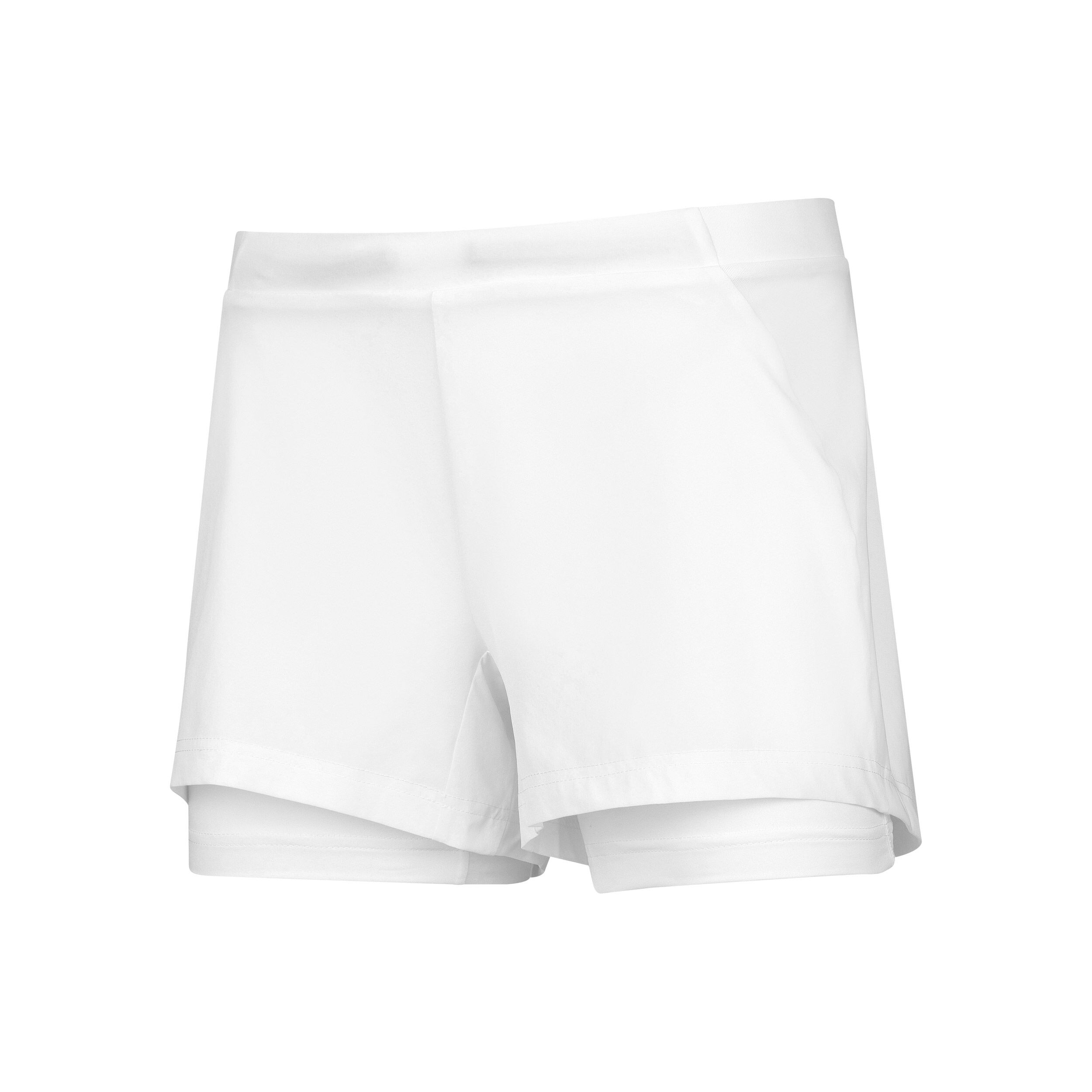 Exercise Shorts Damen - Weiß, Grau