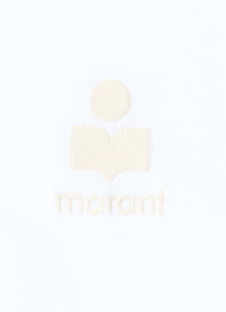 Isabel Marant Aby T-Shirt mit Logostickerei