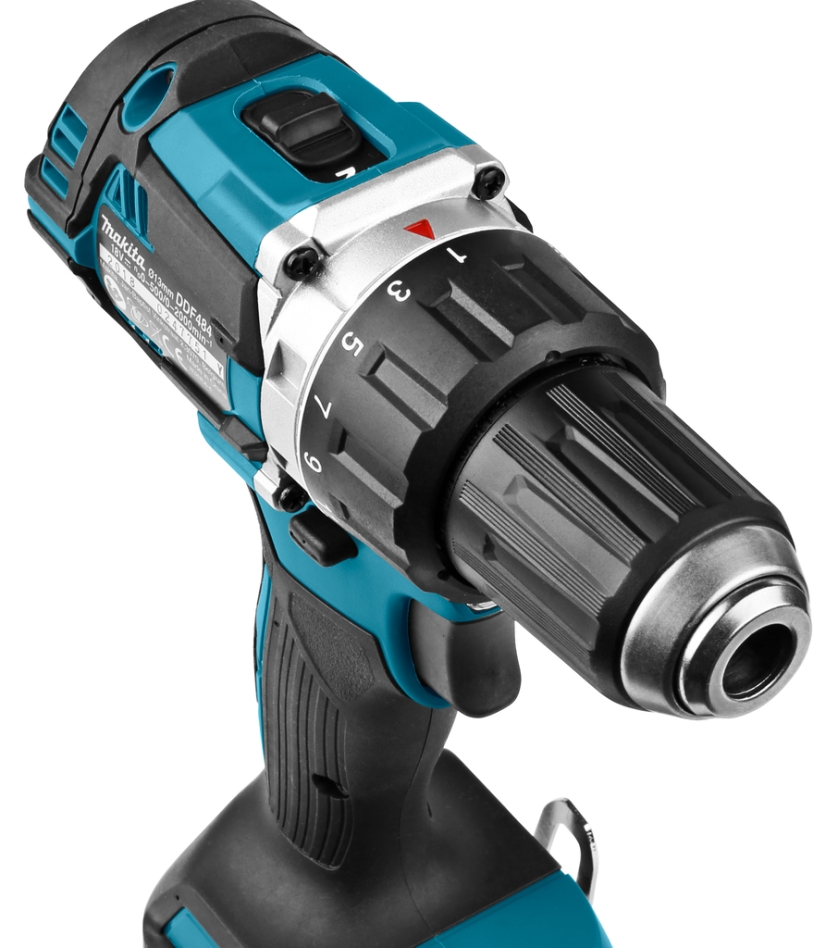 Makita DDF484ZJ Batteridrevet drill 18V ekskl. batterier og lader