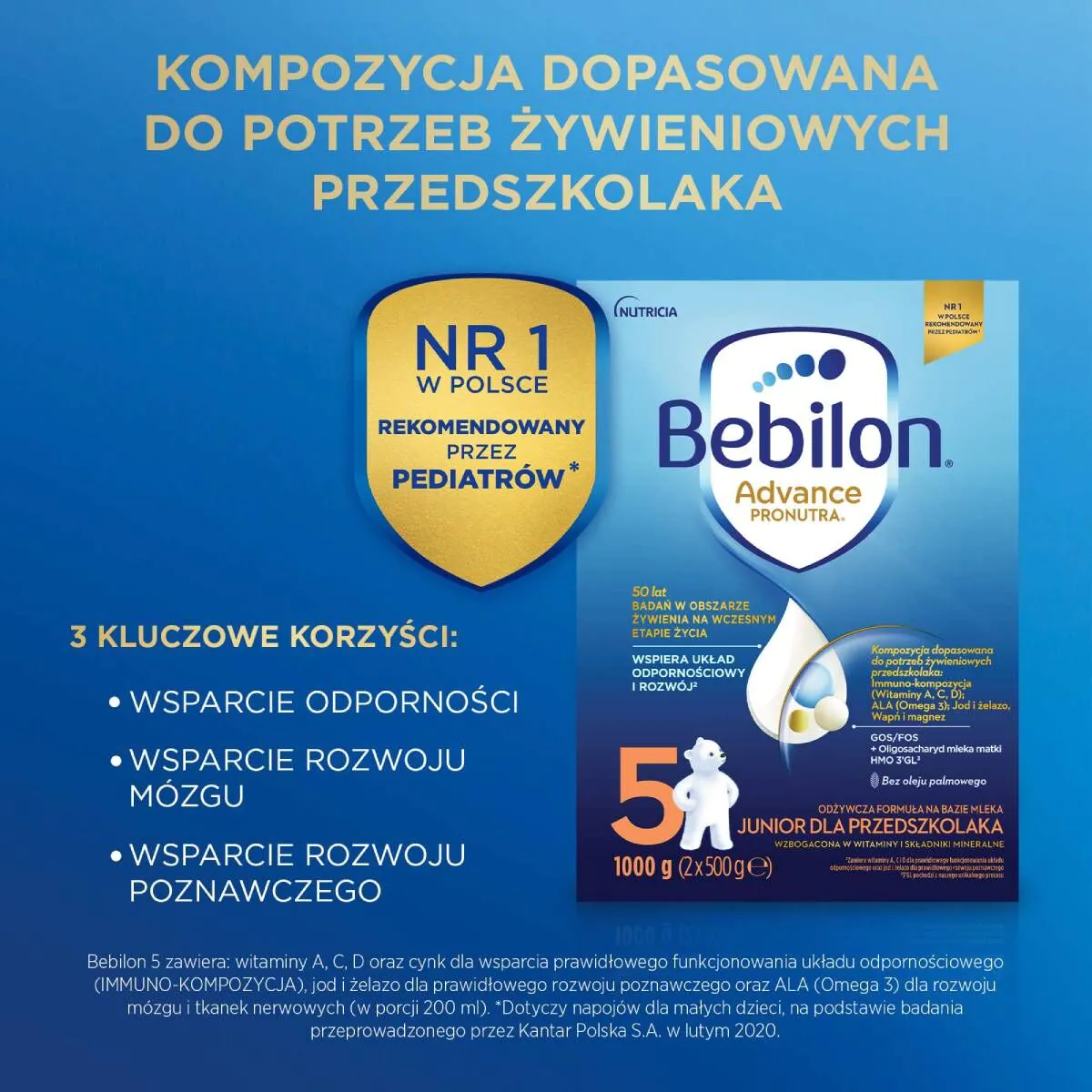 Bebilon Junior 5 1 κιλό