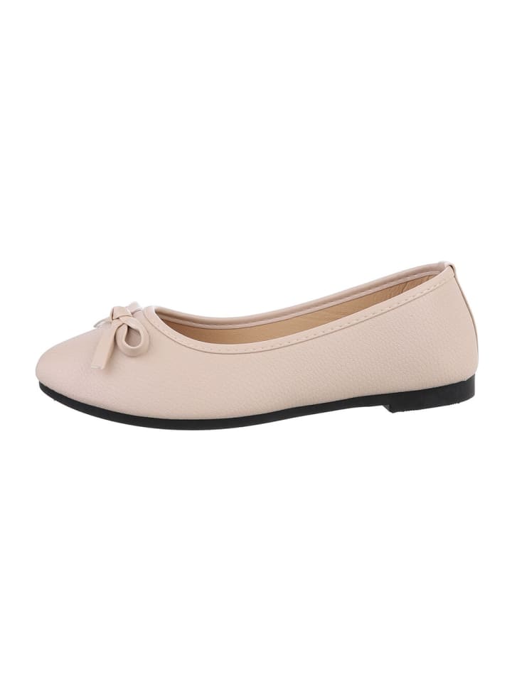 Ital-Design Ballerina in Beige günstig kaufen