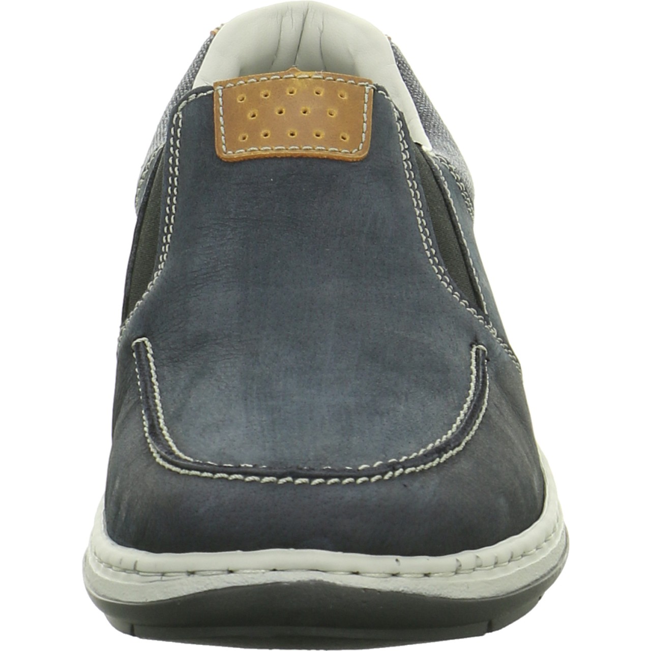 RIEKER Komfort Slipper blau