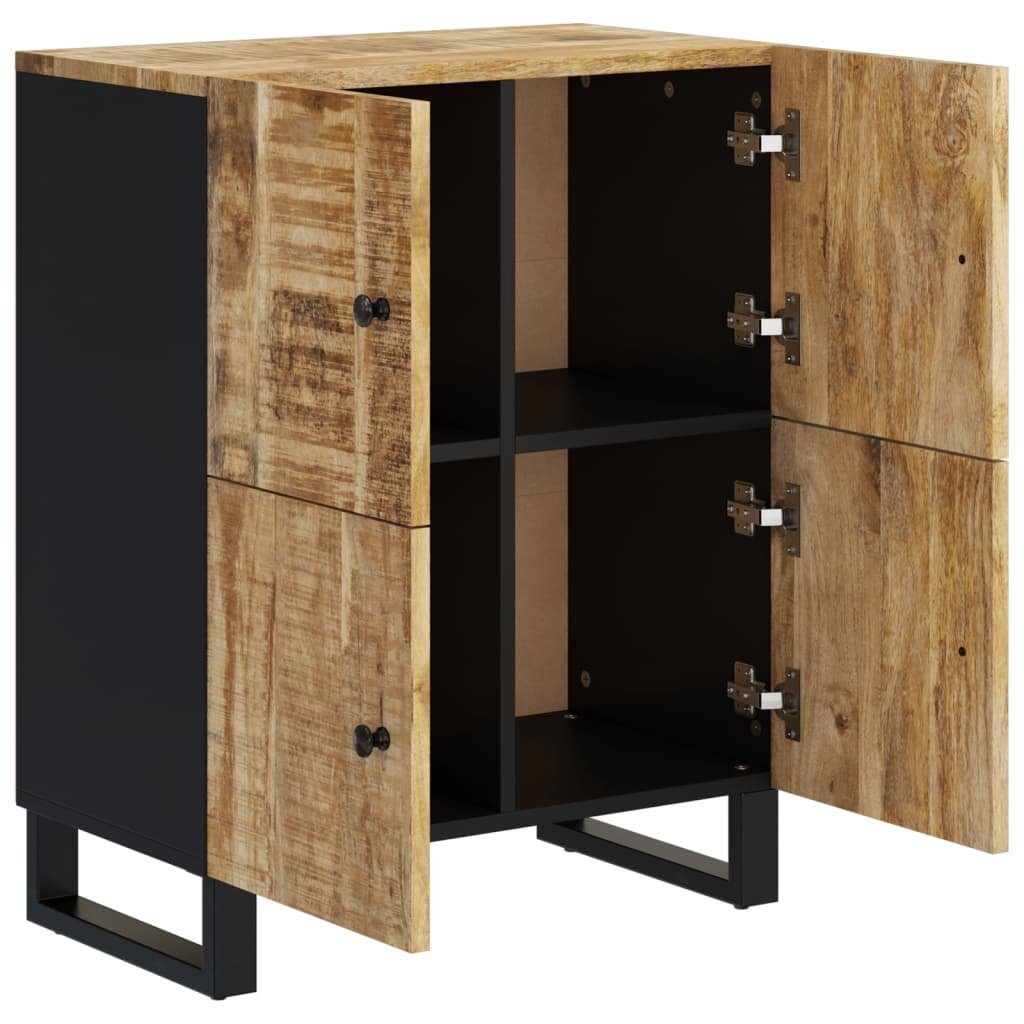 vidaXL Sideboard Sideboard mit 4 Türen 60x33x75 cm Massivholz Mango (1 St)