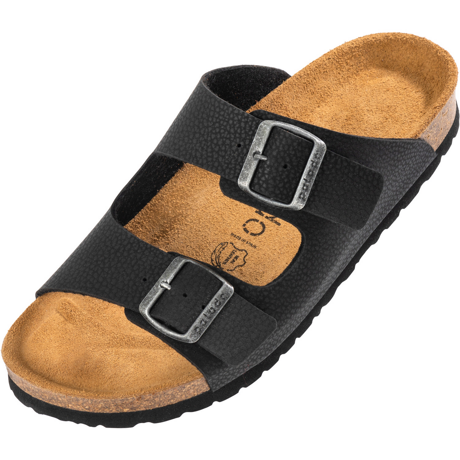 Palado Korfu Herren, Pantoletten, Herren, Print Schwarz 2
