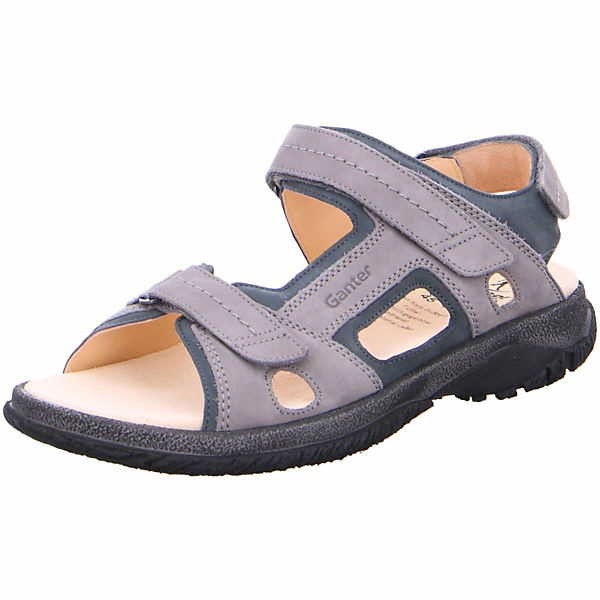GANTER Komfort Sandalen grau