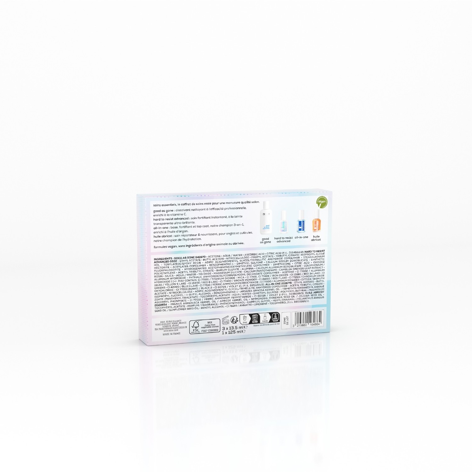 Zestaw do pielęgnacji skóry Essie Essential