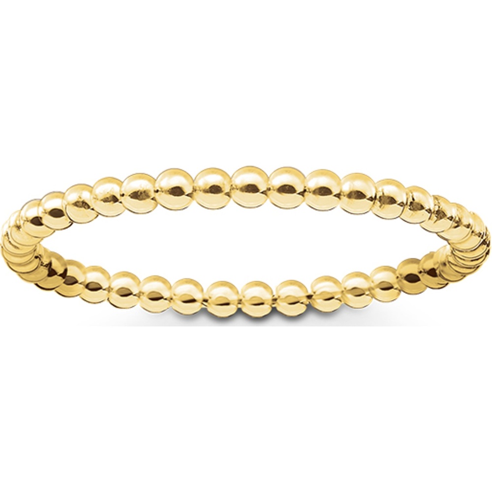 Thomas Sabo Bague pour femme 925 Argent, Or jaune or Bague