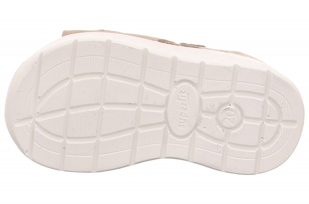 LAGOON - Beige/BlauSandale mit Klettverschluss