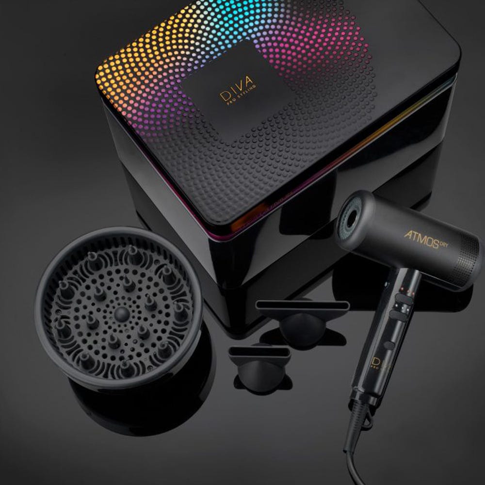 Diva Föhn Atmos Dry schwarz