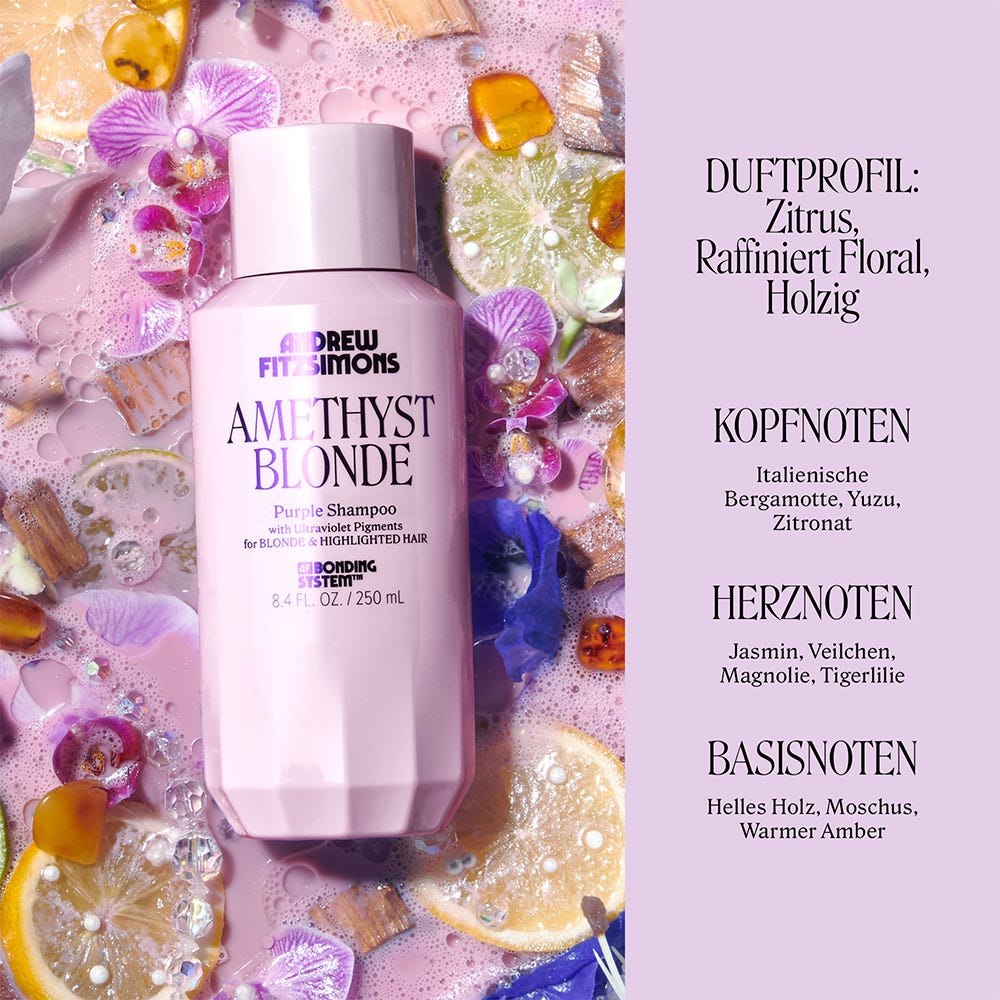 Andrew Fitzsimons Amethyst Blonde Purple Shampoo 250 ml