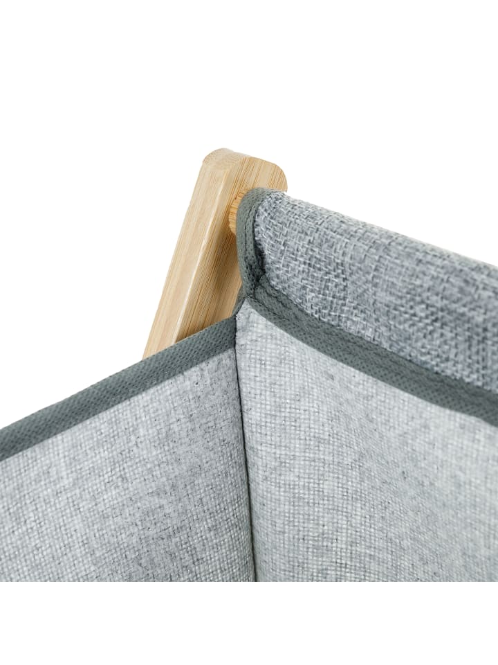axentia Wäschebehälter, Bambus, Polyester günstig kaufen onesize