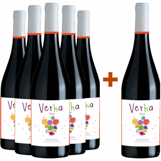 5+1 Paket Verha Rosso Basilicata Rosso IGP - Elena Fucci