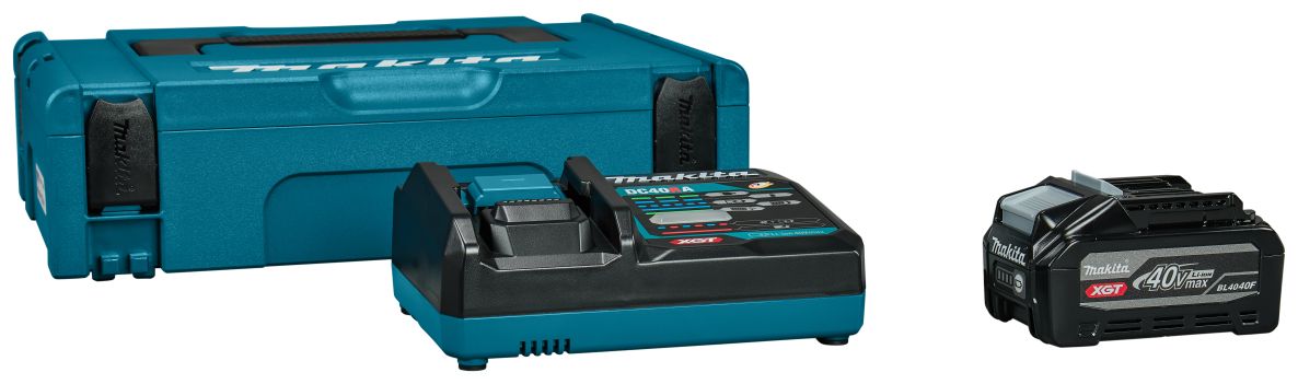Makita Accessoires 1915D9-2 Startset XGT DC40RA / 1x BL4040F