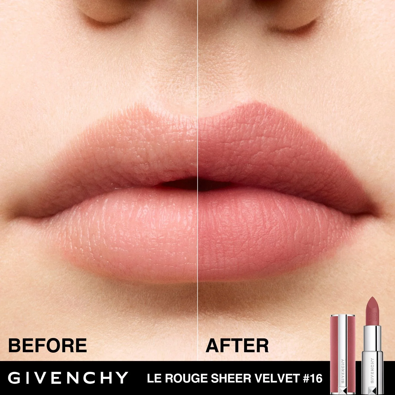 Le Rouge Sheer Velvet Lips - Rezervă - Ruj Mat, Ruj de Buz