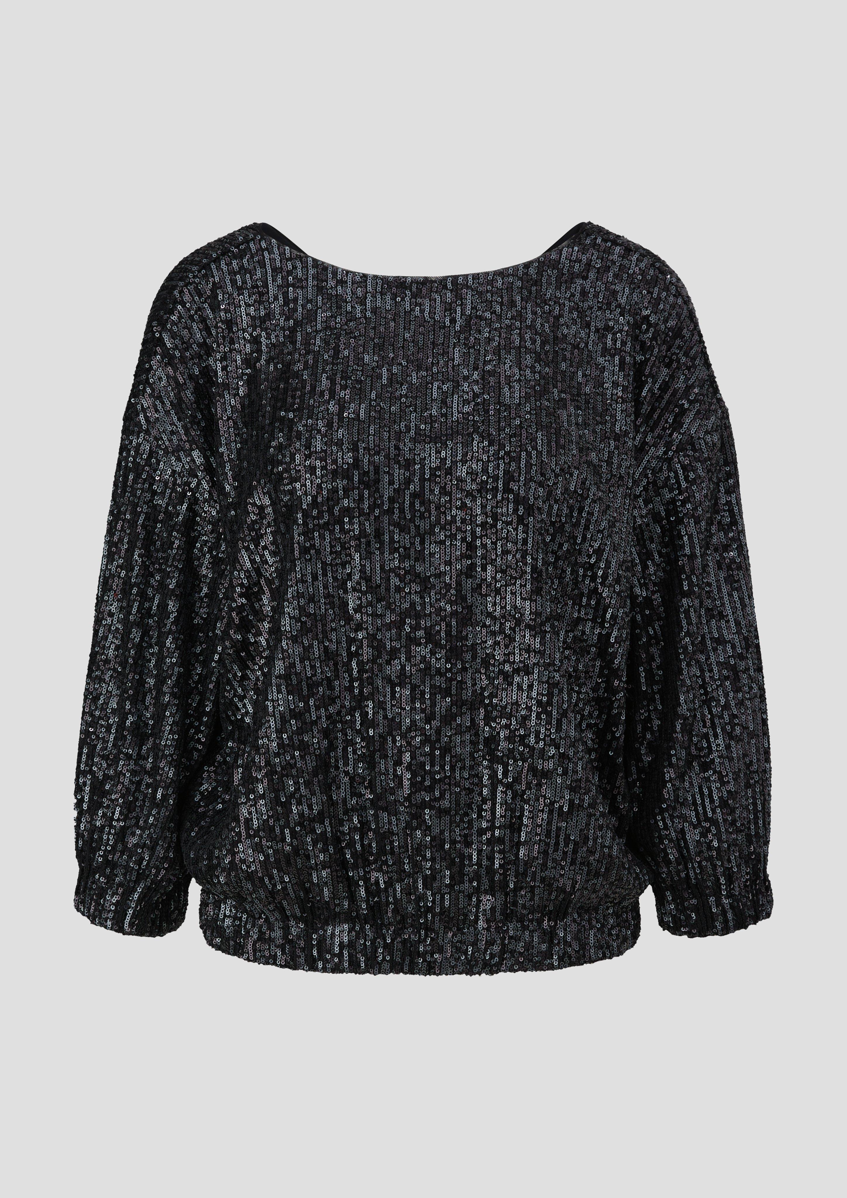 Pailletten-Bluse  2141640-9999