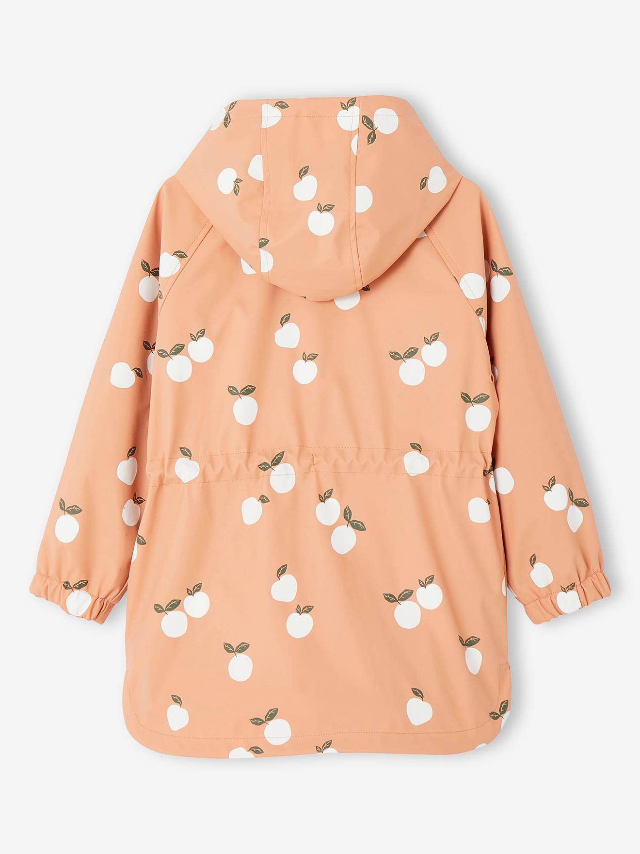 Vertbaudet Mädchen Regenjacke mit Zauber-Trick - aqua gänseblümchen