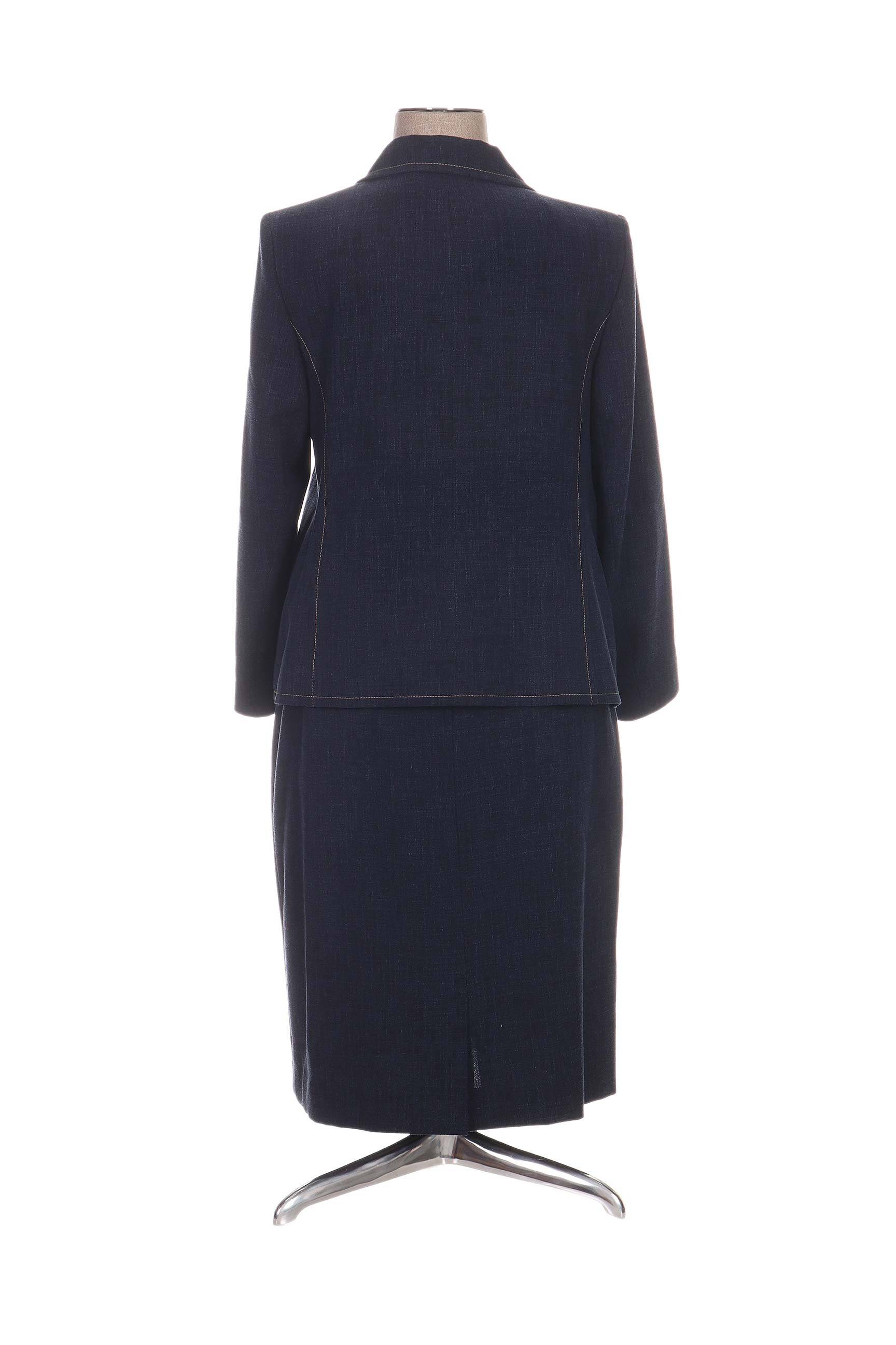 Regine Jupe Veste Femme couleur bleu