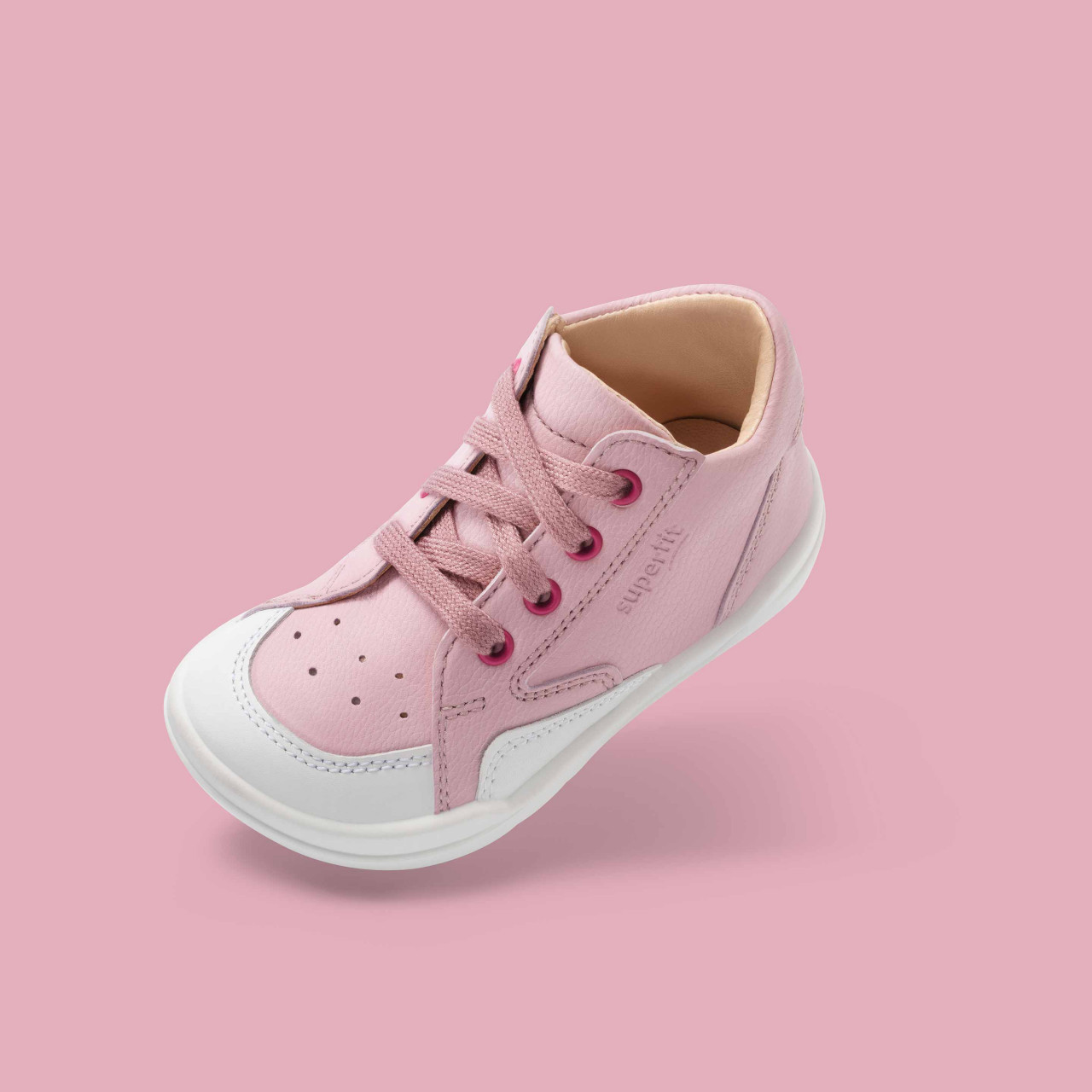 SUPERFREE - Rosa/WeißSneaker low mit Schnürung