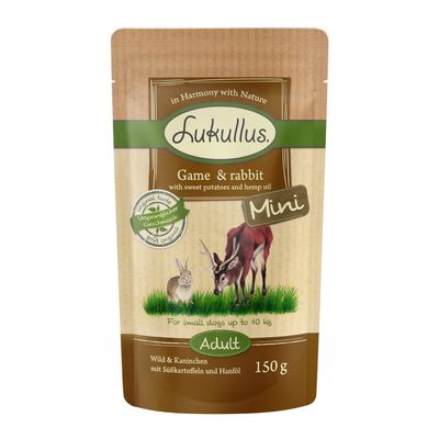 Sparpaket Lukullus Mini Frischebeutel 48 x 150 g