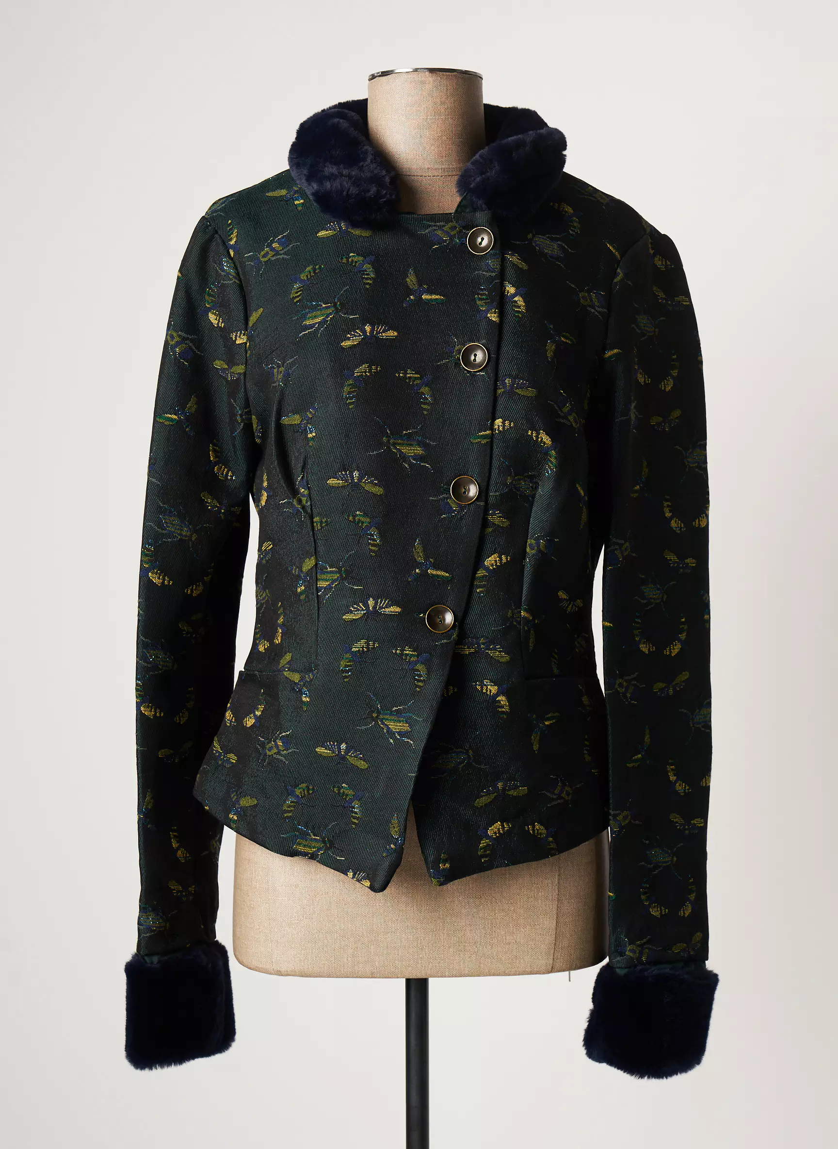 Paul Brial Vestecasual Femme couleur vert