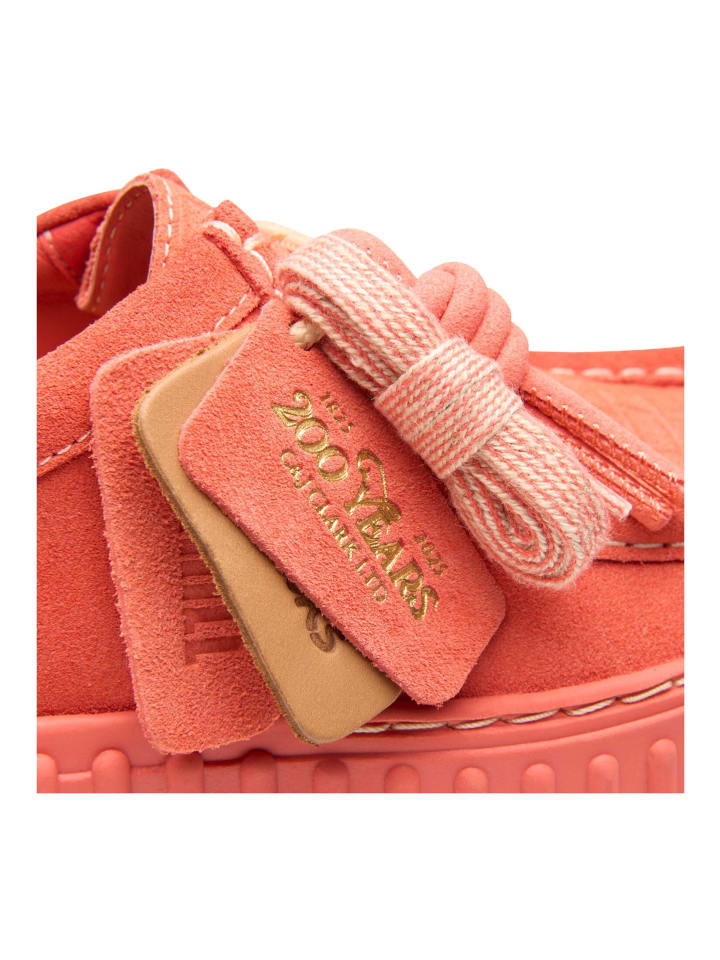 Clarks Halbschuhe in Coral günstig kaufen