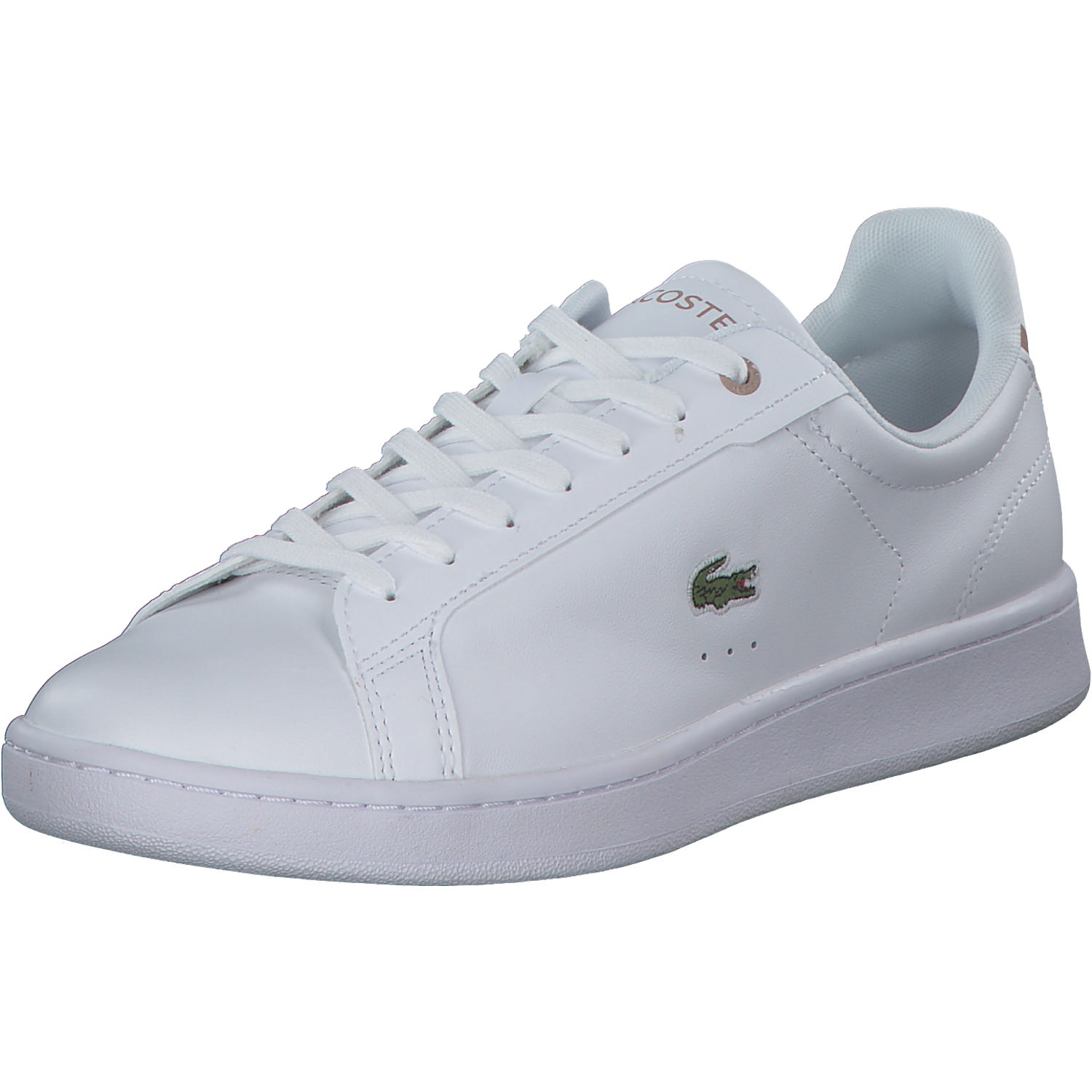 Lacoste Carnaby Pro 45SFA0083, Schnürschuhe, Damen, white/ lt pink