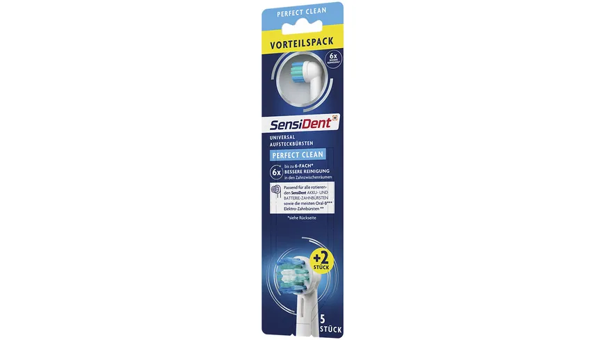 SensiDent Aufsteckbürsten Universal Perfect Clean