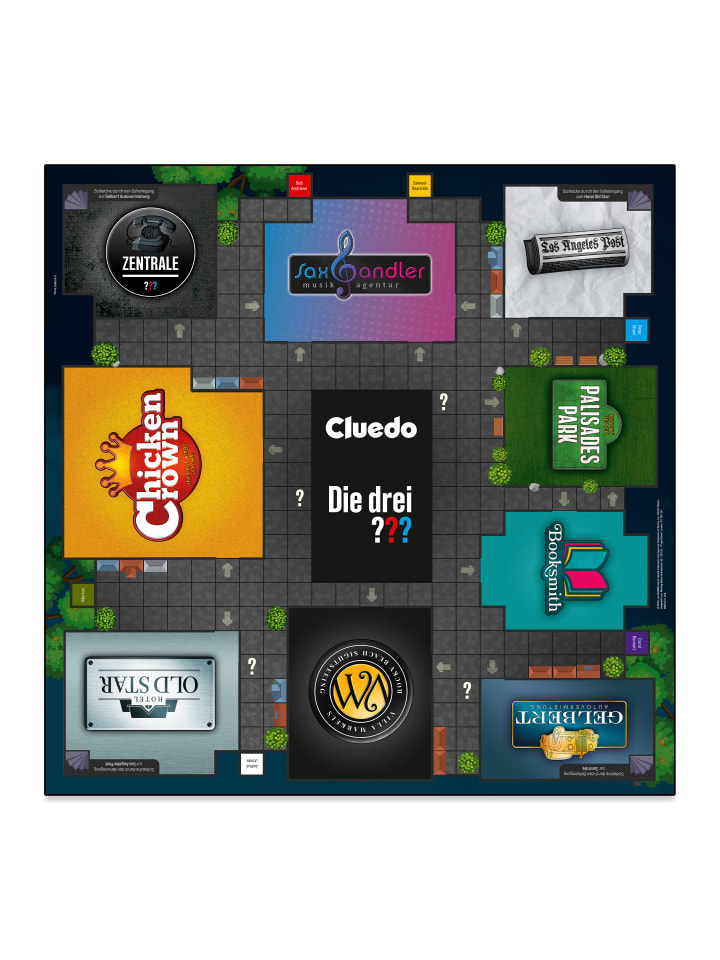 Winning Moves Cluedo - Die drei ??? Fragezeichen in mehrfarbig günstig kaufen onesize