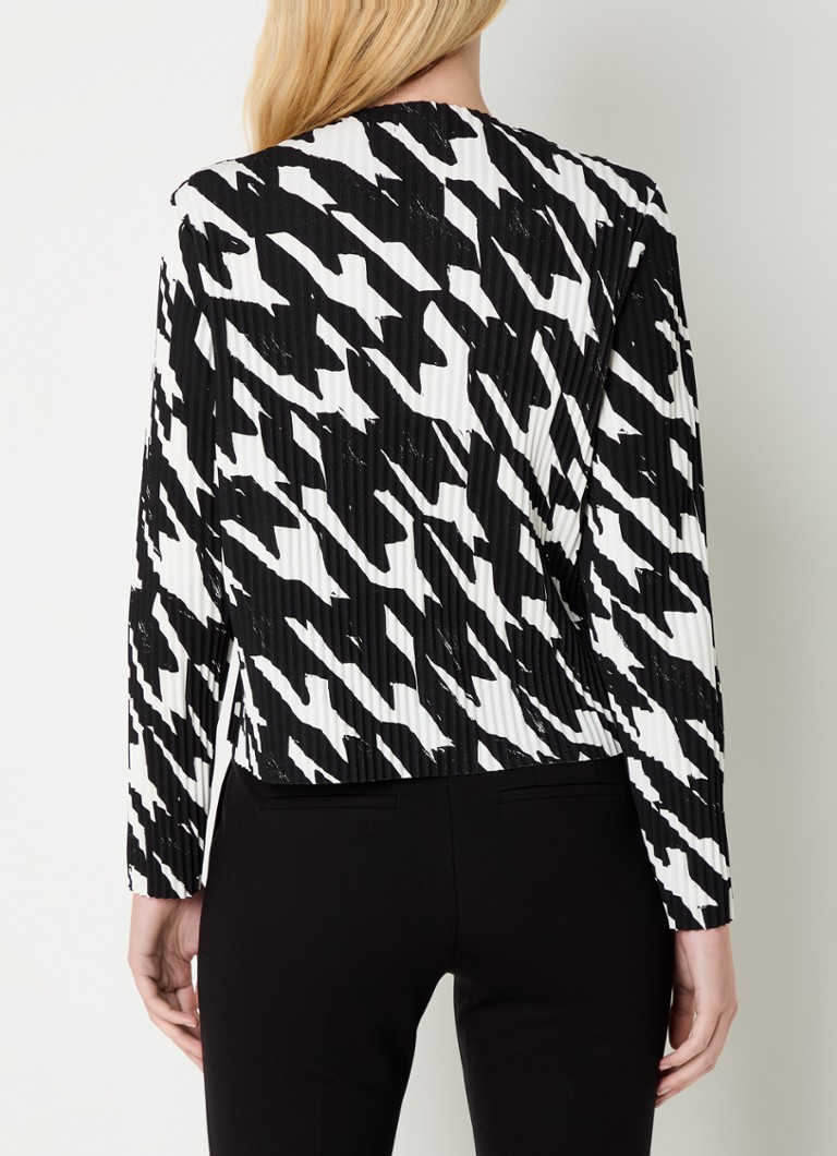 Πλισέ τοπ με στάμπα Gerry Weber