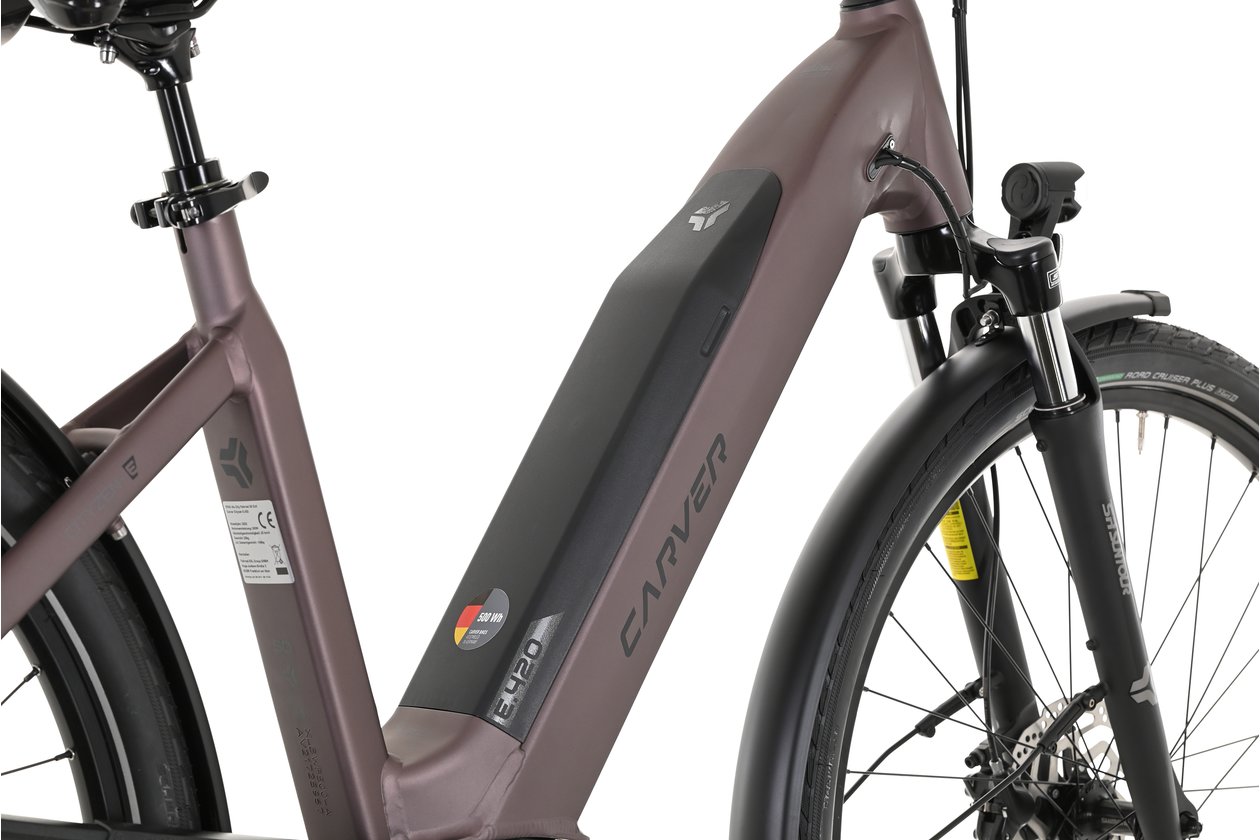 Carver Cityzen E.420 RT - 500 Wh - 2024 - 28 Zoll - Tiefeinsteiger