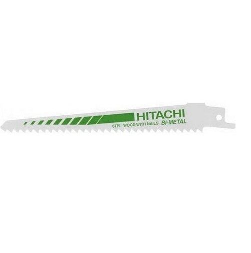 HiKOKI Zubehör 752025 RD31B Säbelsägeblatt Metall + Holz 150,0/128,5 x 19,0 x 1,25 mm 5 Stück