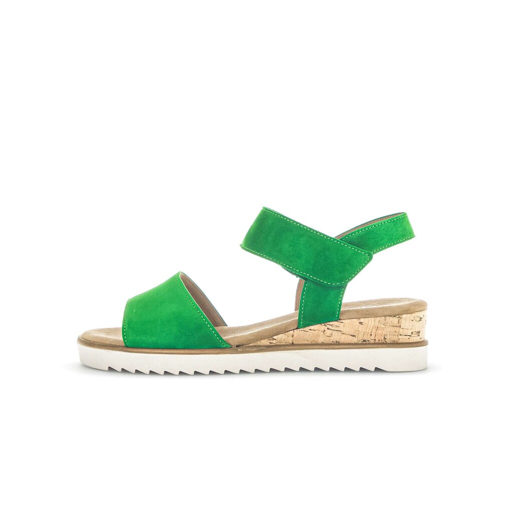 Gabor comfort Keilsandalette grün