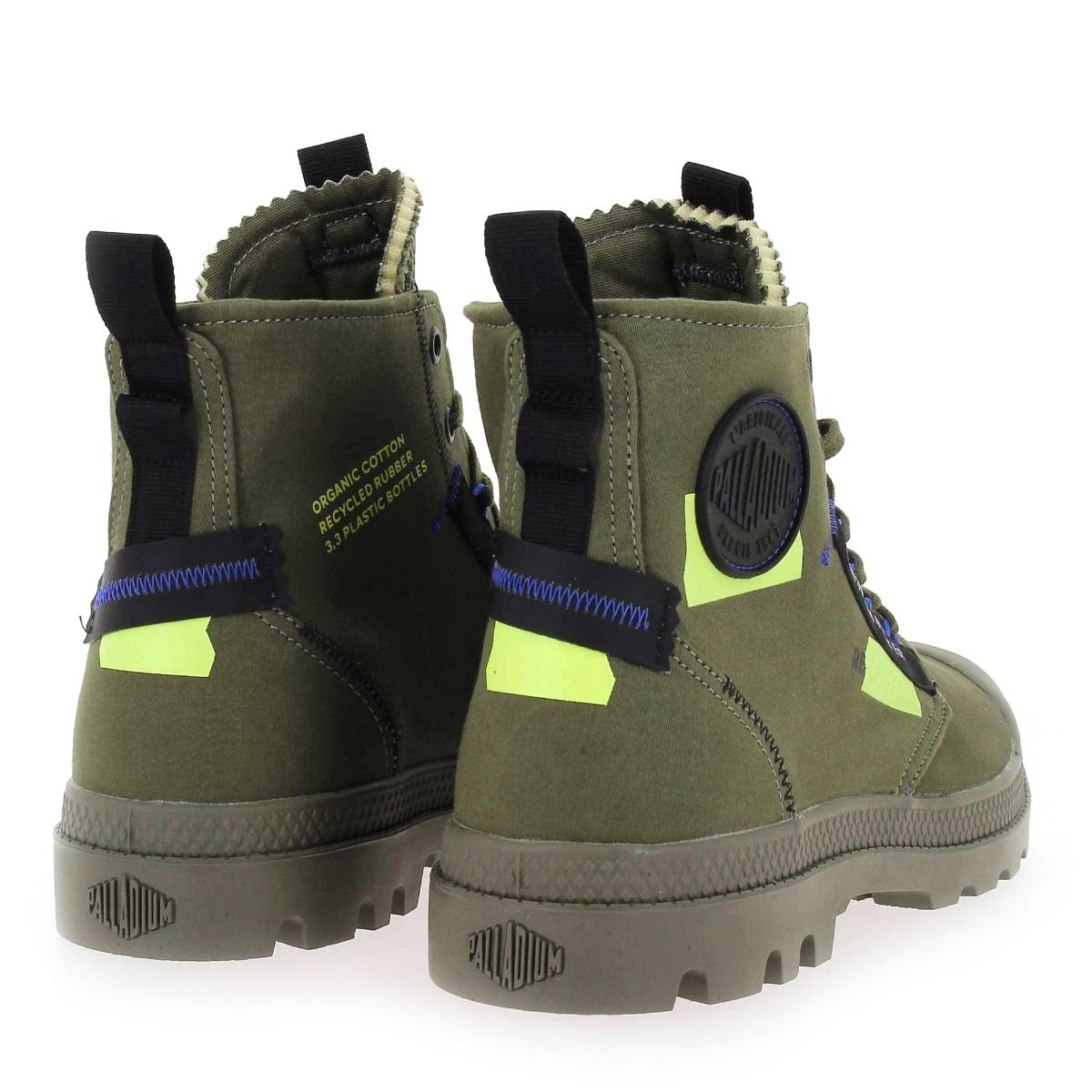 Palladium  PAMPA HI RE-CRAFT - Kaki