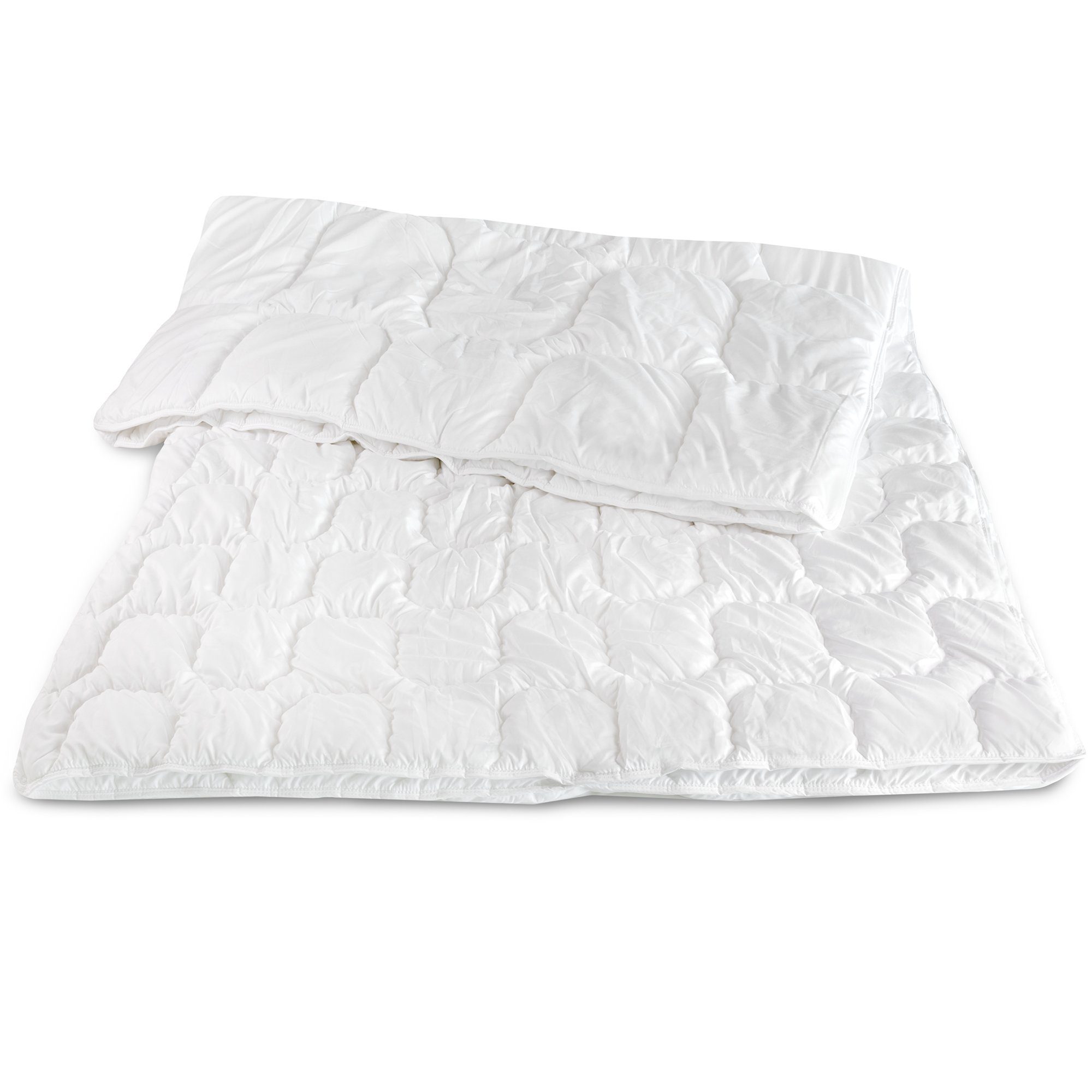 4-Jahreszeitenbett, Ganzjahresdecke Vierjahreszeiten Bettdecke Winterdecke + Sommerdecke, Carpe Sonno, Füllung: 100% Polyester, Bezug: 100% Polyester, 4 Jahreszeiten Bettdecke 135x200 Winterdecke + Sommerdecke