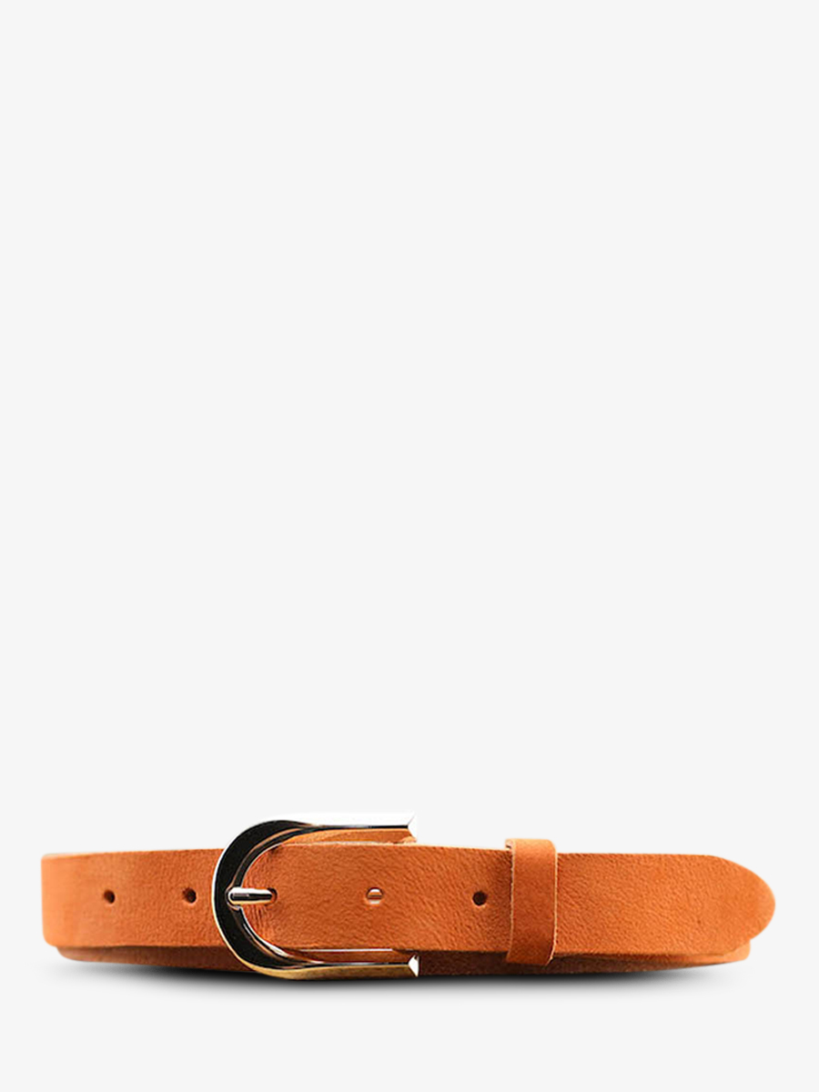LaCeinture Magnifique Nubuck - 25mm - Orange